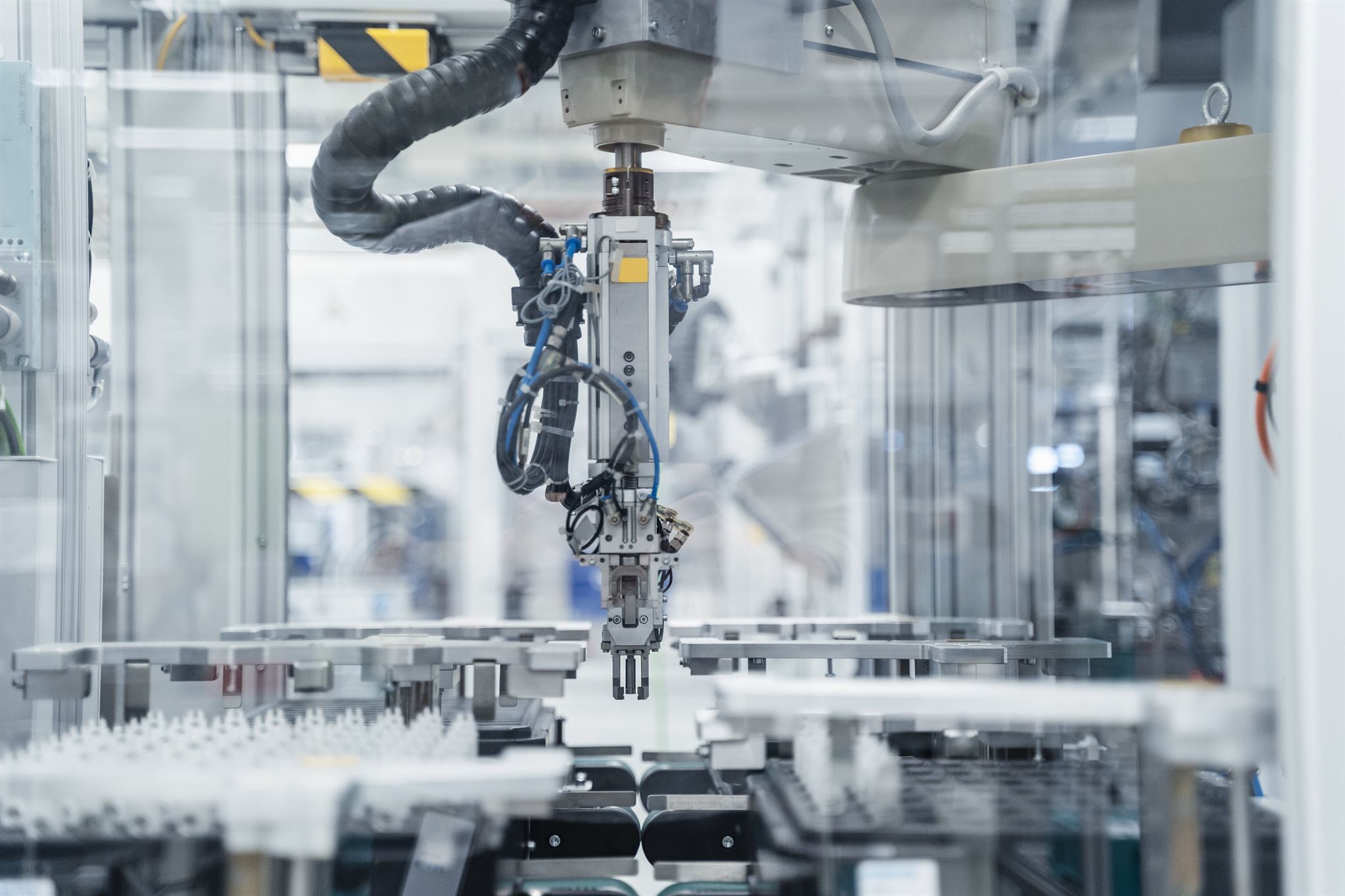 Linha de fabricação automatizada
